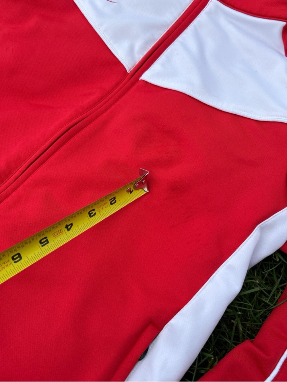 vintage Nike "The Athletic Dept" track jacket Size L Read DISCRIMINATION!! - Picture 3 of 7